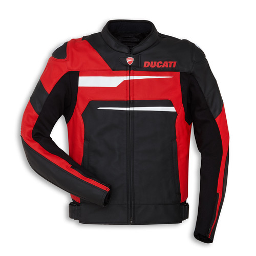 Ducati giubbotto moto pelle - in,