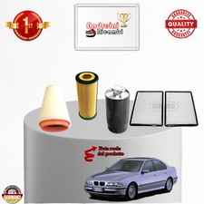 KIT TAGLIANDO 4 FILTRI BMW SERIE 5 525 D E39 121KW 163CV DAL 2000 -> 2004