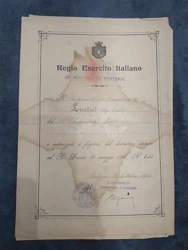 Attestato fregiarsi del - a,