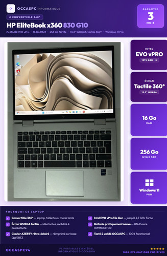 Elite x360 830 - hp,