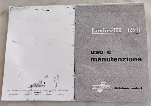 Lambretta 125 innocenti - lambretta,
