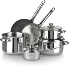 Set Pentole Acciaio Inox