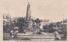 TORRE DEL GRECO: Villa Comunale - Monumento ai Caduti