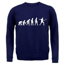 Evolution Of Man Squash Player