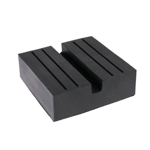 Car jack support - block, rubber