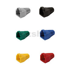 Copriconnettori Copri Connettore Plug Gommino cavo rete rj45 6 colori 20/50/100x