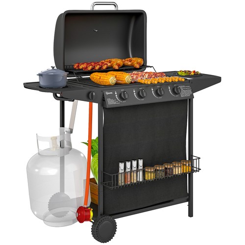 Outsunny barbecue gas 5 - barbecue, a