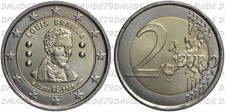 BELGIO 2009 - 2 EURO - 200° ANNIVERSARIO NASCITA LOUIS BRAILLE