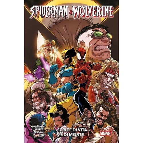 Spider man wolverine 2 - spider-man,