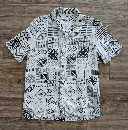 Zara camicia astratta - zara,