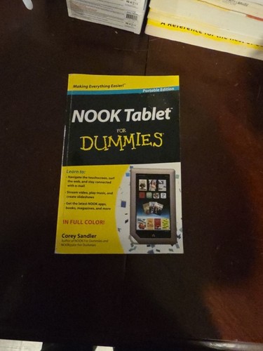 Nook tablet for dummies - nook,