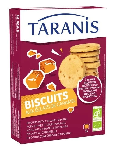 Taranis biscotti caramello120g - taranis,