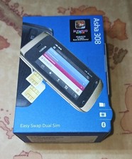 Nokia asha 308 - golden, light