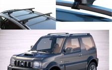 BARRE PORTATUTTO ACCIAIO PER SUZUKY JIMNY ANNO 2016 CON RAILS 4 SERRATURE IN POL