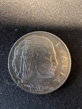 Moneta centesimi di - da, lire