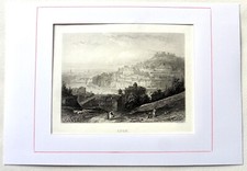 LYON gravure par LEPETIT vue