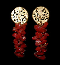 VERY RICH cluster earrings -