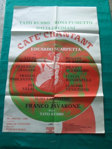 Manifesto cafe chantant da - chantant,