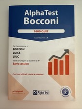 ALPHA TEST BOCCONI 1600 QUIZ (AMMISSIONE BOCCONI LUISS LIUC)