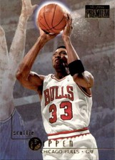 card NBA Scottie Pippen Skybox Premium #18 1996