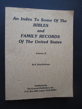 AN INDEX TO SOME OF THE BIBLES