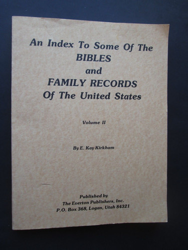 Index some the bibles - to,