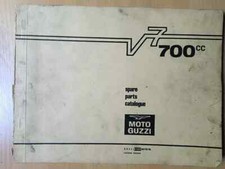 Moto Guzzi V7 - 700,Catalogo Ricambi Originali Inglese,Catalogo di Ricambi 1968