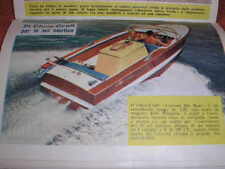 CHRIS CRAFT CUSTOM SKI BOAT SU 200 ALL'ORA 1963
