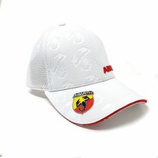 Cappello abarth bianco visiera - abarth,