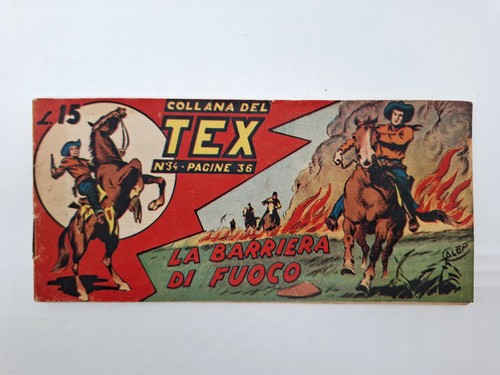 Tex striscia la barriera - striscia, n.34