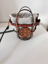 Borsa a tracolla Tory Burch ella Ribbon Micro Basket