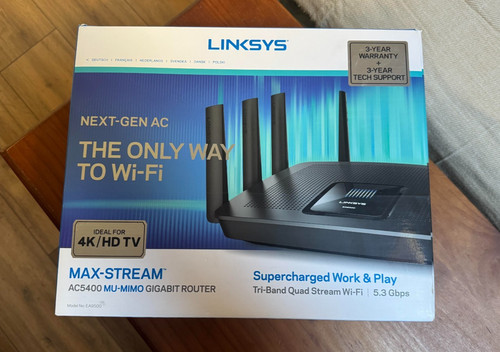 Linksys ea9500 max stream - ea9500, max-stream
