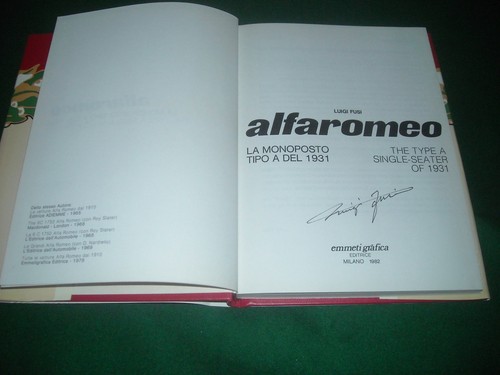 Alfa romeo books libro tipo - alfa,