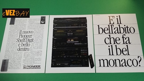 Pubblicità 1987 pioneer - pubblicità,