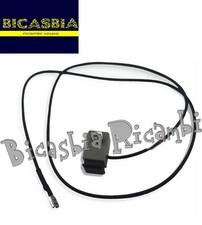 2086 - PULSANTE COMMUTATORE CLACSON NERO - GRIGIO PIAGGIO BRAVO 1 - R2 SI