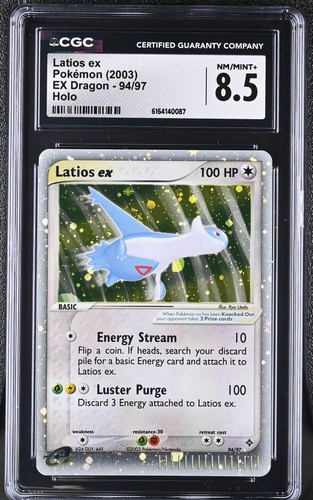 Carta pokemon cgc latios - pokemon,