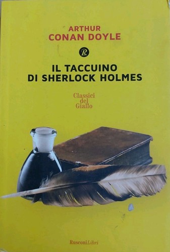 Arthur conan doyle taccuino - arthur,