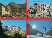 GRAN SASSO D'ITALIA- LOTTO 20 CARTOLINE VINTAGE-TERAMO- vedi foto