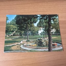 CARTOLINA COLORI VINTAGE COLLEZIONE MESTRE CARPENEDO GIARDINI VIALE GARIBALDI 