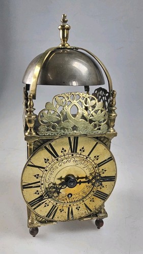 Fine 18thc lantern - , clock