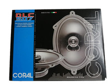 COPPIA ALTOPARLANTI COASSIALI CORAL 120 WATT 2 VIE DIAMETRO 140x190 MM AUTO