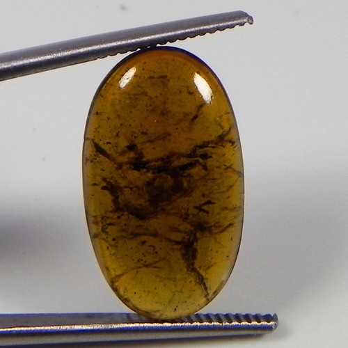Cabochon ovale tormalina verde