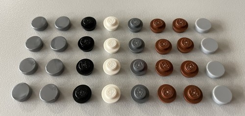 Lego pezzi round plate - lego, 20+12