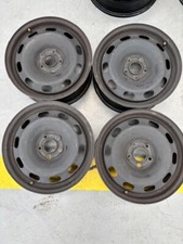4 Cerchi In Ferro  Usati 15 Pollici Originali Vw Polo   6x15 5x100 ET 38 57,1