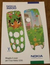 2747 CARTOLINA PUBBLICITARIA NOKIA 3200