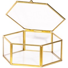 Golden box scatola esagonale