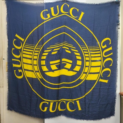 Stola gucci navy 140 - stola,