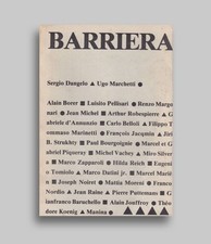 Barriera - Libro Sergio Dangelo Ugo Marchetti 1980