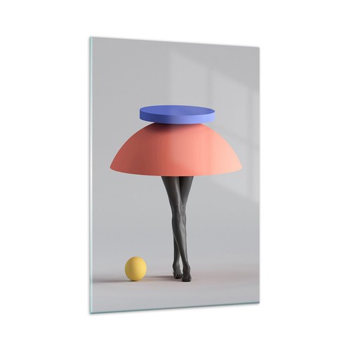 Quadro vetro 80x120cm 3d - vetro,