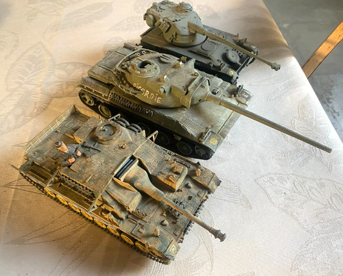 Maquettes montees 35e - maquettes, 1/35e